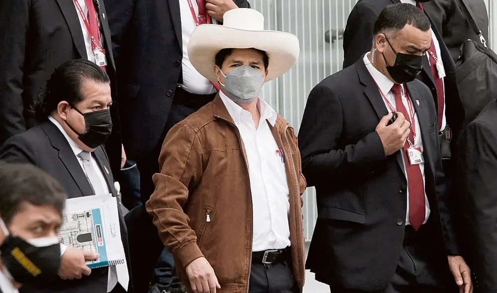 Pedro Castillo, Poder Ejecutivo.