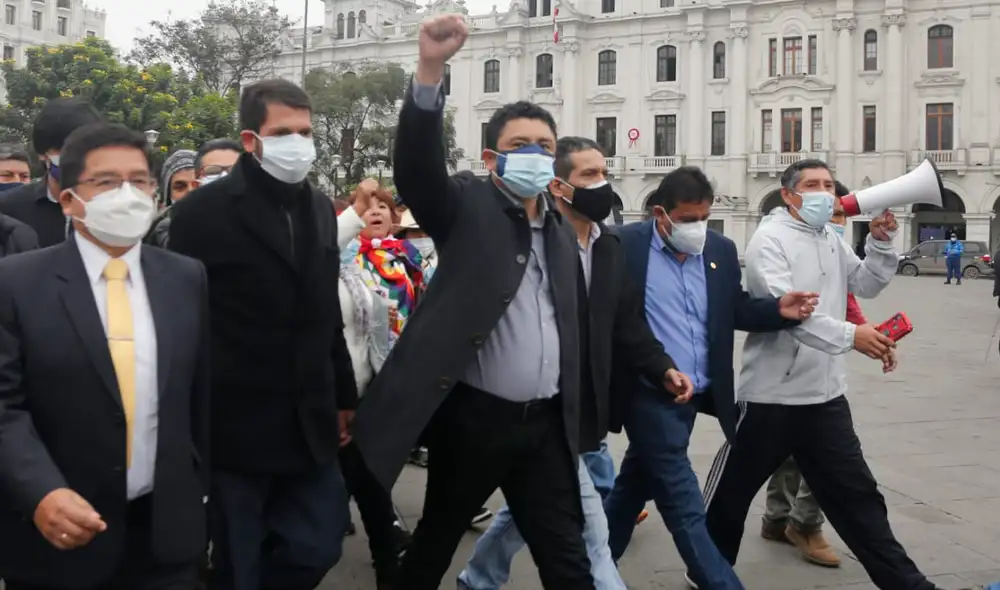 Bermejo juró como congresista el último 23 de julio. Foto: Carlos Félix/GLR Bermejo juró como congresista el último 23 de julio. Foto: Carlos Félix/GLR