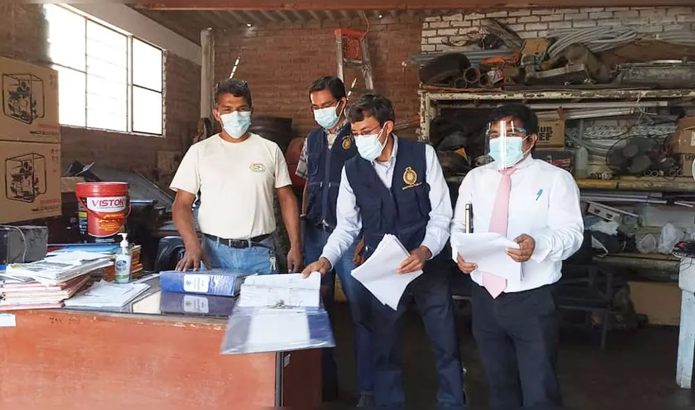 Fiscalía Anticorrupción recabó documentación en Municipalidad de La Victoria. Foto: Ministerio Público