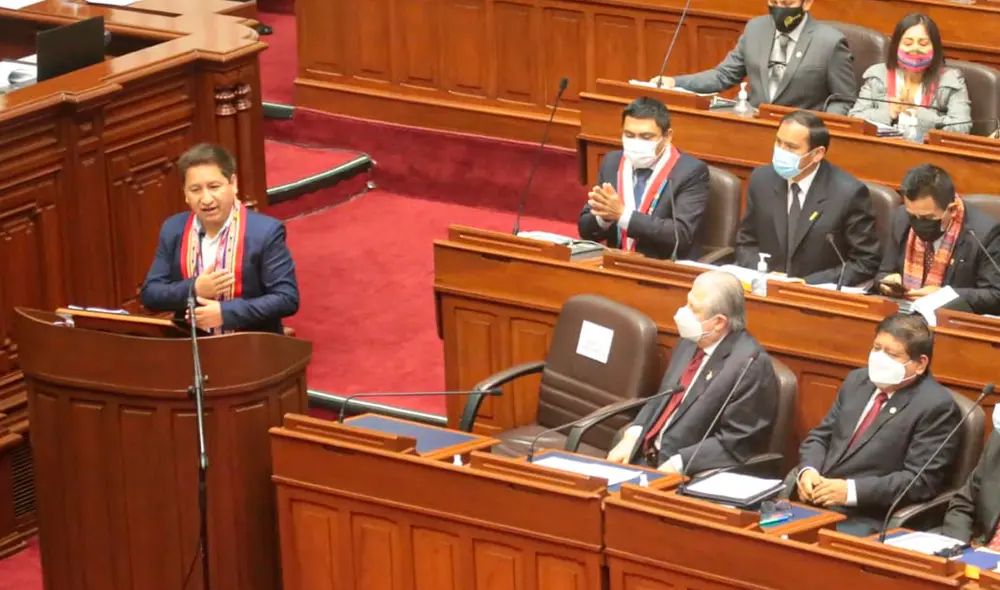 Bellido juró como primer ministro el último 29 de julio. Foto: PCM