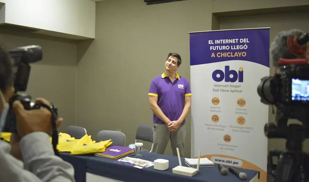 Servicio de OBI cuenta con la tecnología FTTH. Foto: difusión