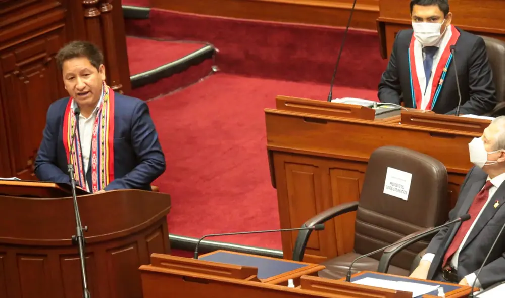 Bellido asumió el cargo de primer ministro el último 29 de julio. Foto: PCM Bellido asumió el cargo de primer ministro el último 29 de julio. Foto: PCM