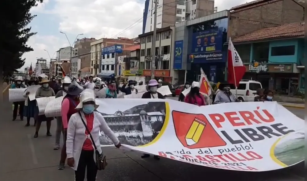 Manifestantes se movilizaron por la av. La Cultura. Foto: La República
