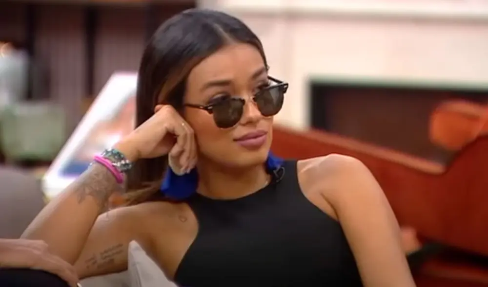 La participante peruana dejó en claro quién es durante una secuencia del programa. Foto: captura de Youtube