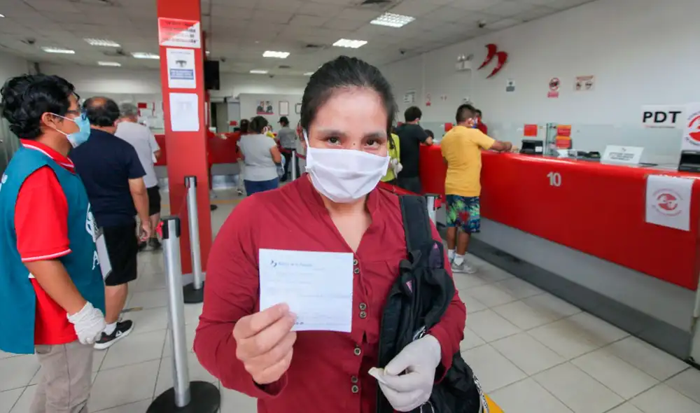 La entrega en ventanillas del Banco de la Nación será una de las modalidades de pago del Bono 350 soles, pero no la única. Foto: difusión