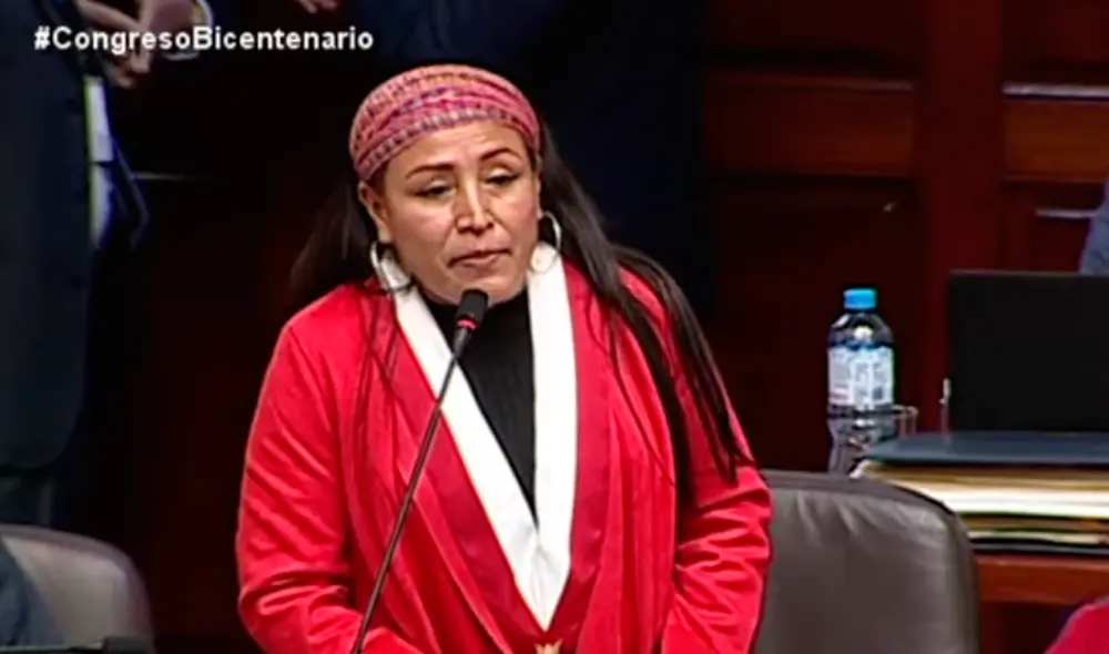 Medina criticó a aquellas voces que emplean la palabra terrorista para deslegitimar opiniones. Foto: captura de Congreso de la República