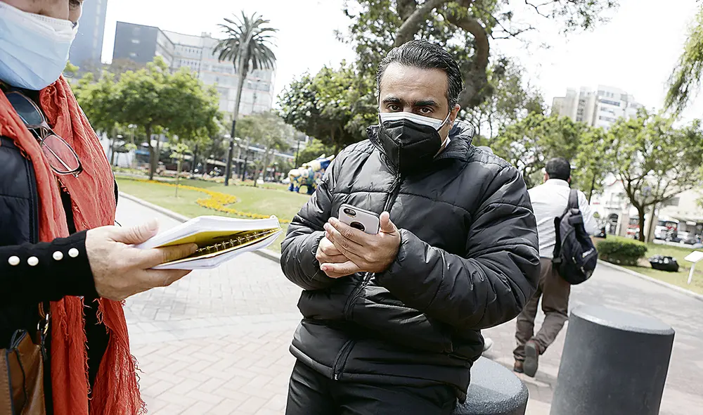 Reuniones reservadas. Abdullah Qasem trabaja para el premier Bellido más horas que cualquier otro funcionario público. Foto: difusión Reuniones reservadas. Abdullah Qasem trabaja para el premier Bellido más horas que cualquier otro funcionario público. Foto: difusión