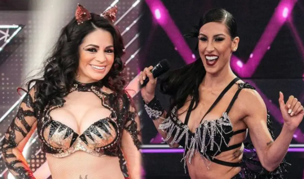 La bailarina lamenta la renuncia de la esposa de Erick Elera a Reinas del show. Foto: Leslie Moscoco/Instagram, Allison Pastor/Instagram