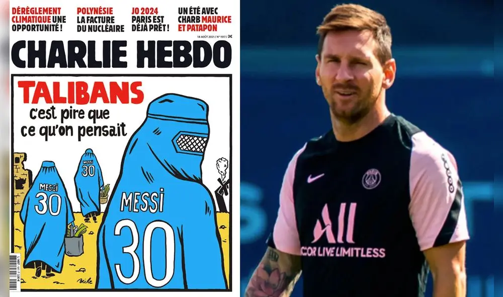 Lionel Messi podría debutar con el PSG este domingo ante el Reims. Fotos: Charlie Hebdo / PSG