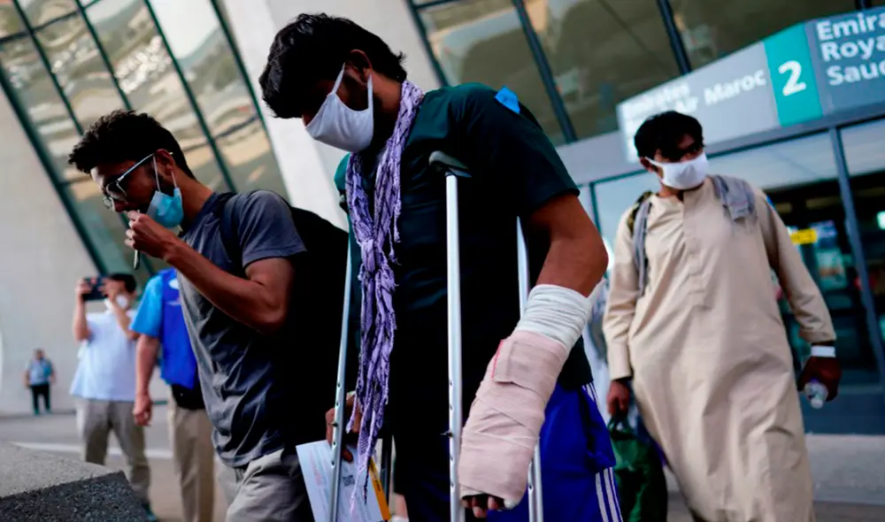 Conoce en esta nota los países de Latinoamérica que recibirán transitoriamente a los refugiados afganos. Foto: EFE Conoce en esta nota los países de Latinoamérica que recibirán transitoriamente a los refugiados afganos. Foto: EFE