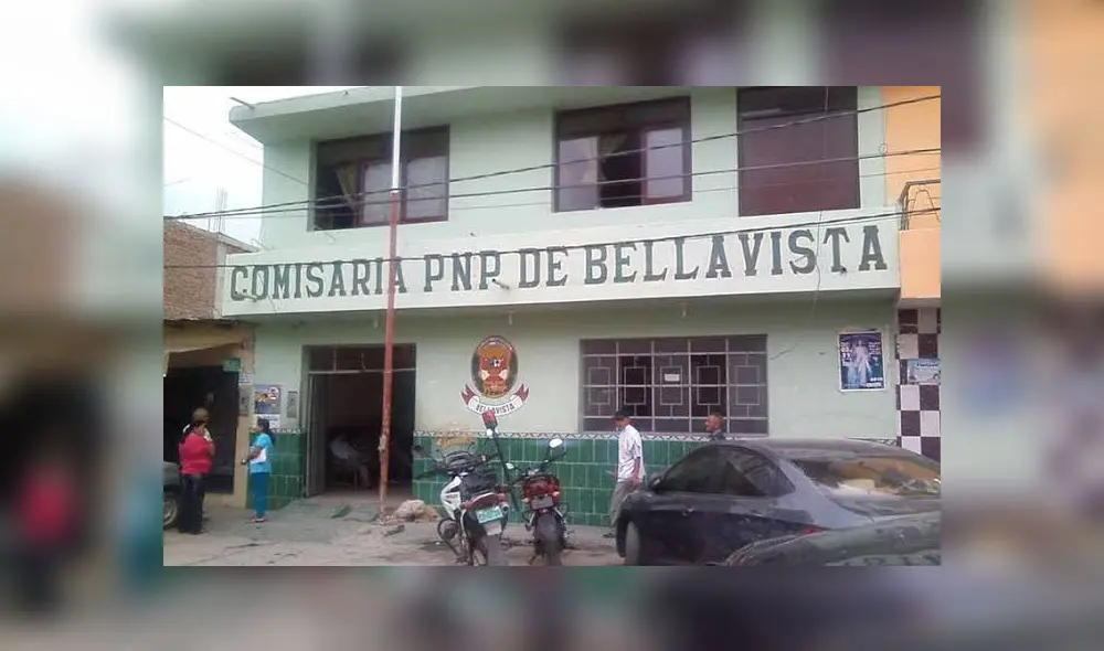 La PNP investiga el caso desde la escena del intento de suicidio. Foto: difusión La PNP investiga el caso desde la escena del intento de suicidio. Foto: difusión