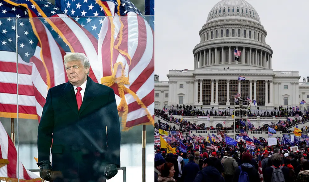 La demanda interpuesta por los siete policías también se dirige a los grupos de ultraderecha Proud Boys y los Oath Keepers. Foto: EFE La demanda interpuesta por los siete policías también se dirige a los grupos de ultraderecha Proud Boys y los Oath Keepers. Foto: EFE