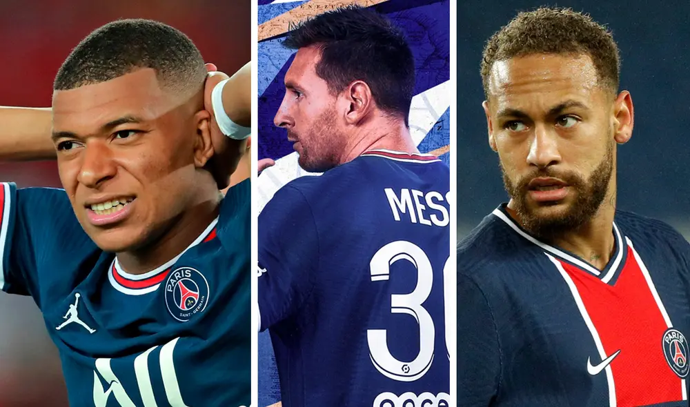 El tridente MNM podría no verse este domingo ante el Reims. Foto: composición/EFE/difusión