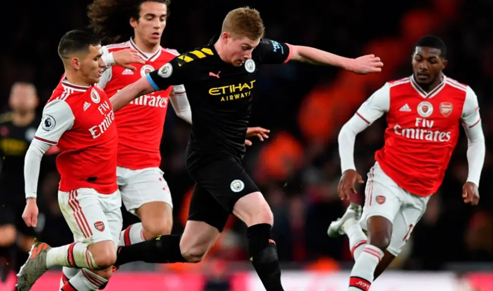 El Manchester City vs. Arsenal por la Premier League se prevé como uno de los mejores partidos de la fecha. Foto: AFP