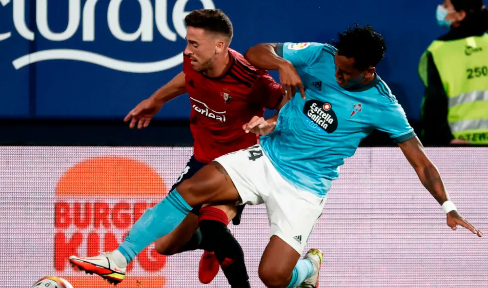 Renato Tapia ha sido titular con el Celta de Vigo las dos primeras fechas. Foto: EFE Renato Tapia ha sido titular con el Celta de Vigo las dos primeras fechas. Foto: EFE