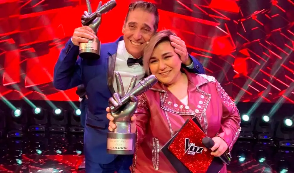 La voz Perú tuvo como ganadora a Marcela Navarro. Foto: Instagram La voz Perú tuvo como ganadora a Marcela Navarro. Foto: Instagram