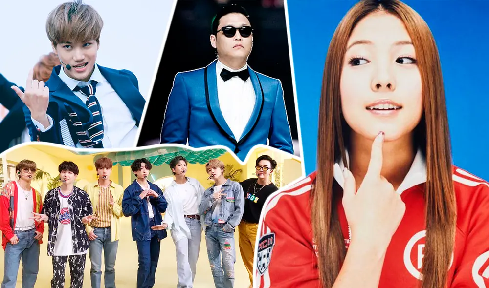 ¿Tus canciones favoritas están en la lista? Foto: composición/ SM/ PNation/ BIGHIT