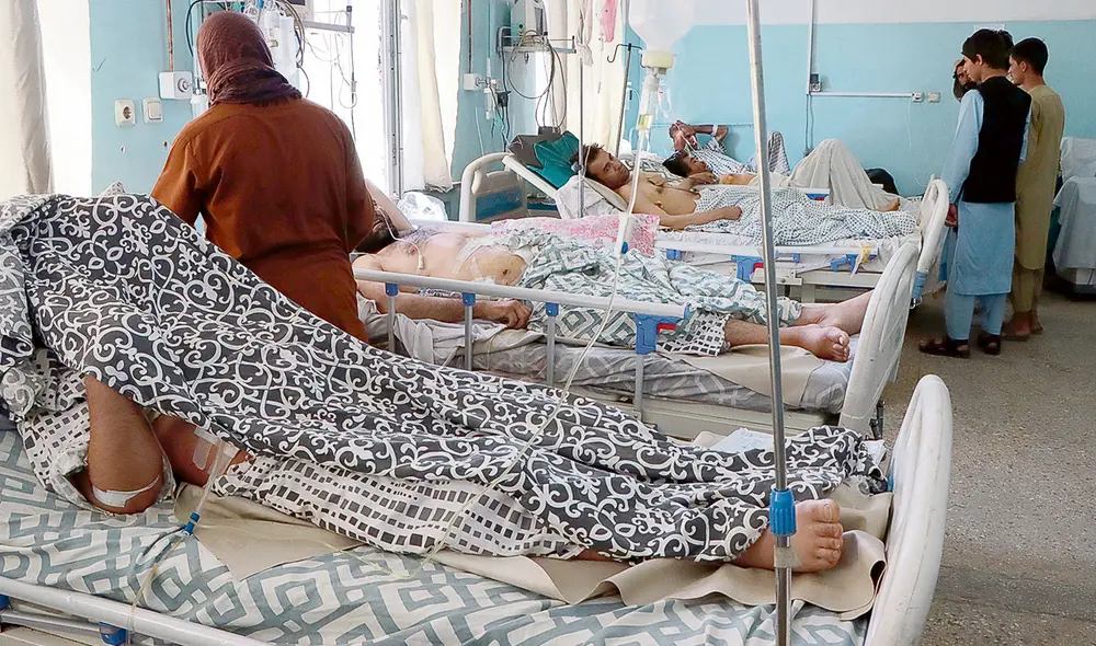 Dolor. el atentado fue ampliamente condenado por la comunidad internacional. Foto: EFE Dolor. el atentado fue ampliamente condenado por la comunidad internacional. Foto: EFE