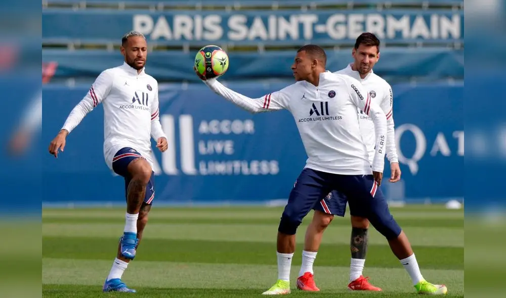 Mbappé podría tener minutos este domingo 29 ante el Reims por la fecha 4 de la Ligue 1. Foto: EFE