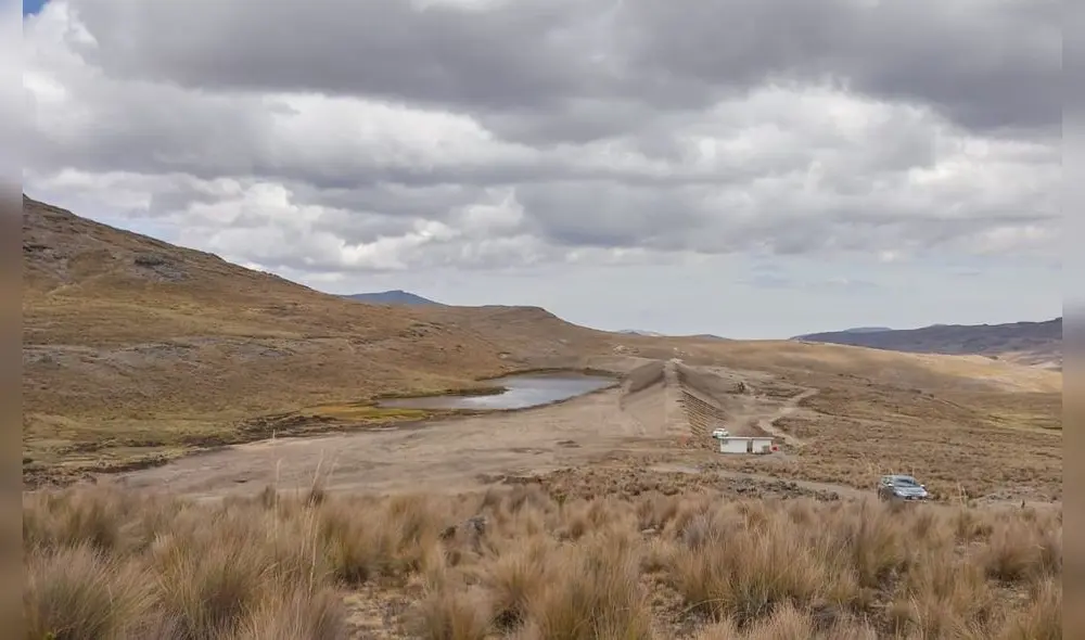 La qocha Laguna Grande se empezó a construir en febrero de 2021. Foro: GRLL La qocha Laguna Grande se empezó a construir en febrero de 2021. Foro: GRLL