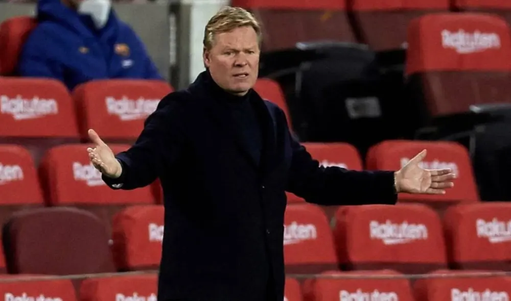 Koeman dirige su segunda temporada al mando del Barcelona. Va en busca de LaLiga. Foto: difusión