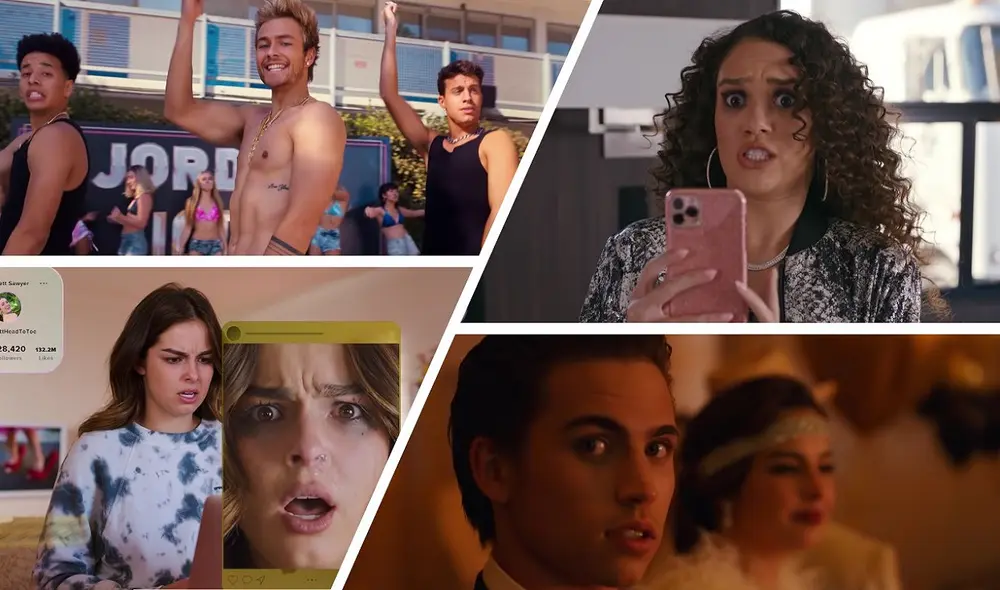 La cinta es un remake de She's all that de 1999. Foto: composición/Netflix La cinta es un remake de She's all that de 1999. Foto: composición/Netflix