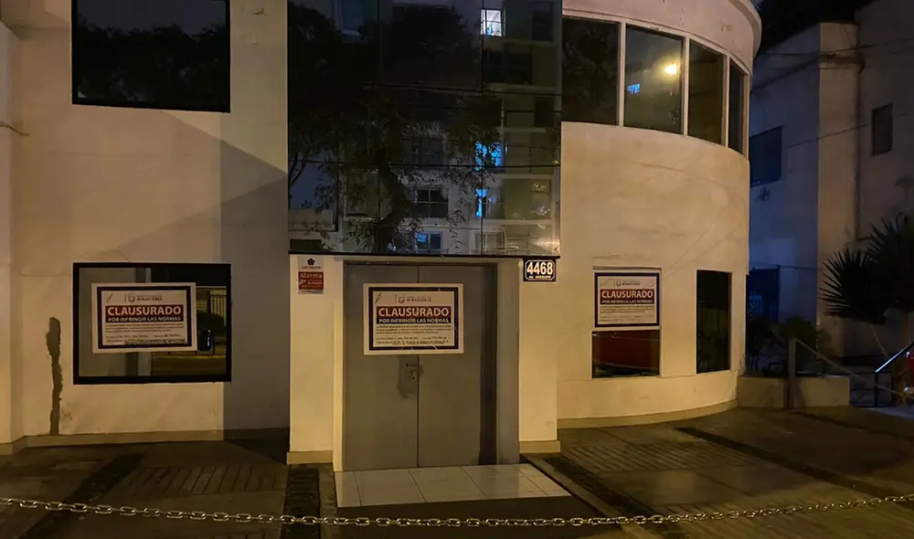 Local nocturno de Miraflores fue clausurado por segunda vez. Foto: Raúl Egusquiza/URPI-LR