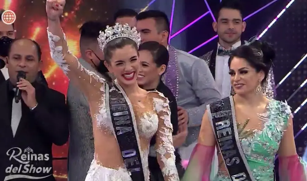 Korina Rivadeira es la vigente campeona de Reinas del Show 2021. Foto: captura América TV