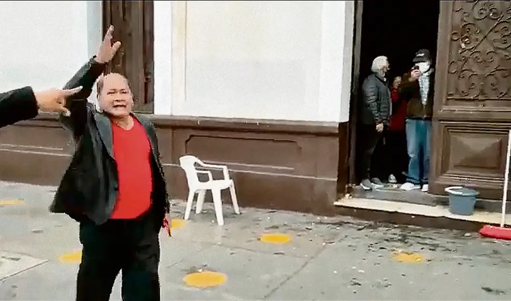 Violencia. Sede de AP en Lima fue víctima de ataques. Foto: difusión Violencia. Sede de AP en Lima fue víctima de ataques. Foto: difusión