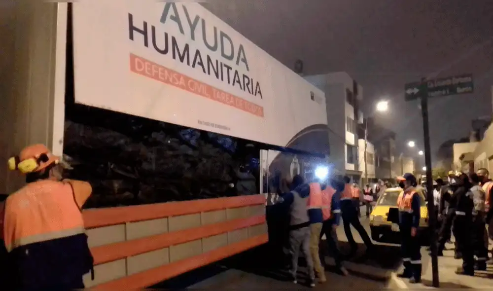 24 distritos de Lima pueden acceder a la ayuda humanitaria que proporciona la MML. Foto: Twitter