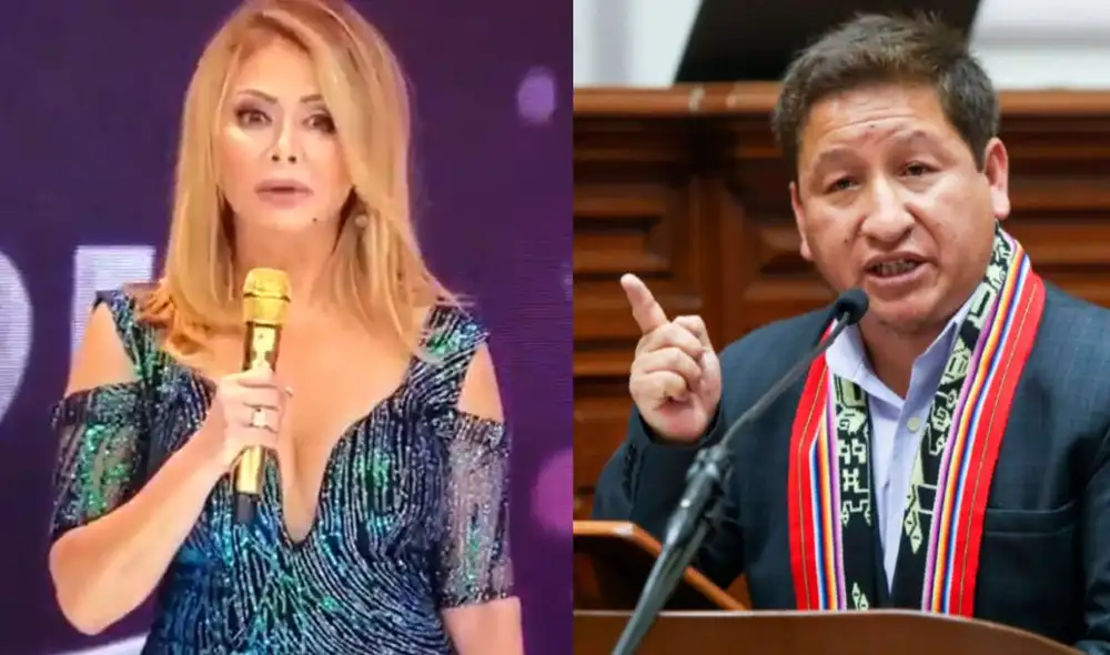 Gisela Valcárcel generó polémica por comentario a Guido Bellido en Reinas del show. Foto: captura de América TV/ Andina Gisela Valcárcel generó polémica por comentario a Guido Bellido en Reinas del show. Foto: captura de América TV/ Andina