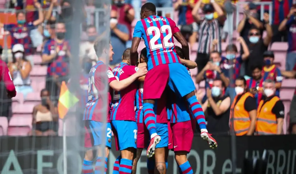 Con esta victoria, Barcelona asciende hasta el cuarto puesto de la tabla de LaLiga. Foto: difusión