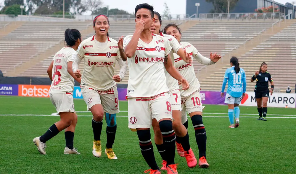 Scarleth Flores sumó su tercer tanto en el torneo. Foto: Liga Femenina FPF Scarleth Flores sumó su tercer tanto en el torneo. Foto: Liga Femenina FPF