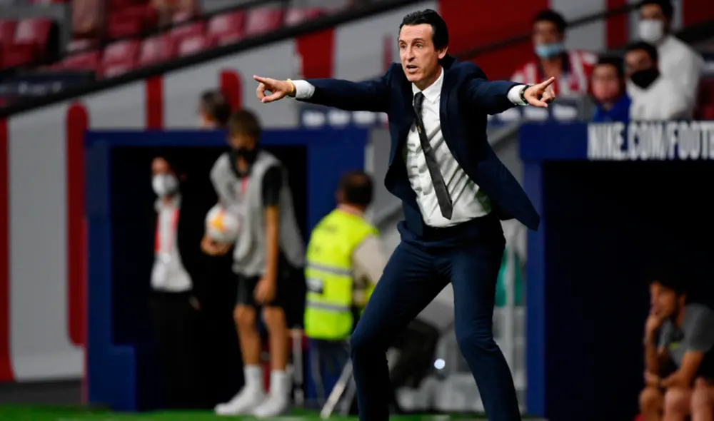 Unai Emery lamentó empate frente a Atlético Madrid por LaLiga Santander. Foto: AFP Unai Emery lamentó empate frente a Atlético Madrid por LaLiga Santander. Foto: AFP