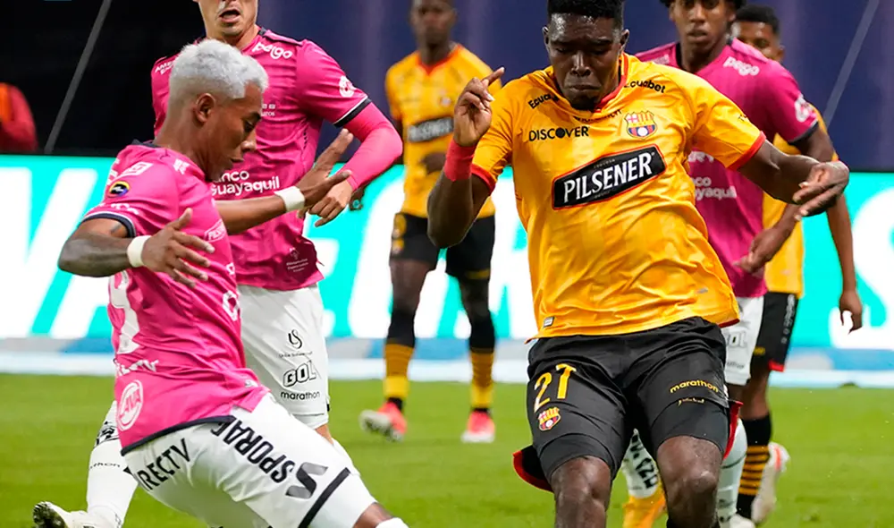 Independiente del Valle derrotó 1-0 a Barcelona SC en partido por la Liga Pro de Ecuador 2021. Foto: Twitter