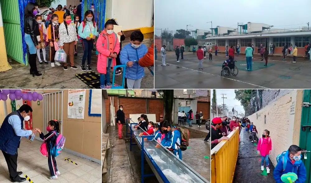Solo tres de los 32 estados han decidido no reabrir por ahora sus escuelas: Baja California Sur y Sinaloa, por el reciente paso del huracán Nora, y Michoacán por la pandemia. Foto: Twitter Solo tres de los 32 estados han decidido no reabrir por ahora sus escuelas: Baja California Sur y Sinaloa, por el reciente paso del huracán Nora, y Michoacán por la pandemia. Foto: Twitter