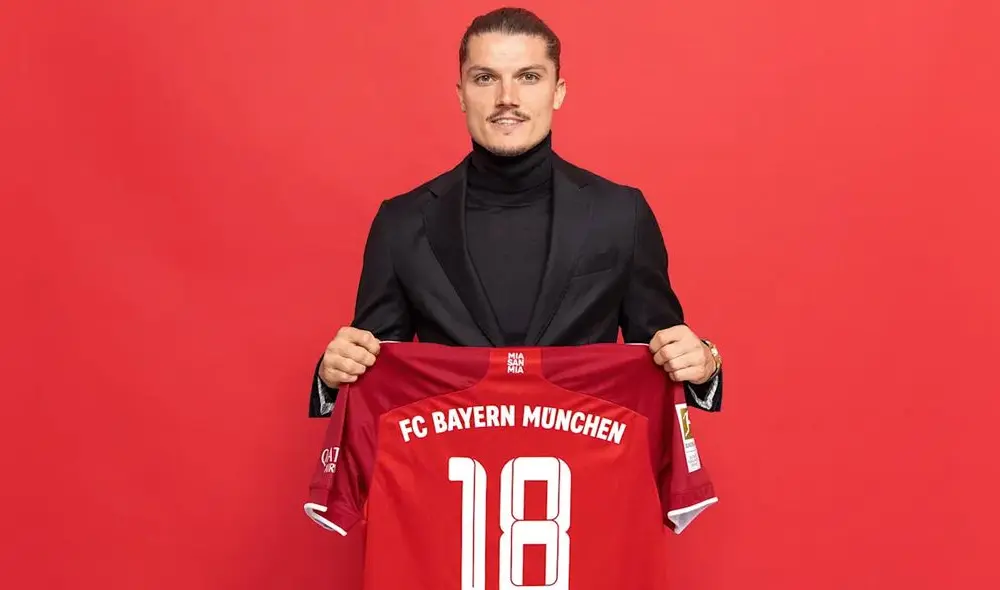 Sabitzer llega al Bayern procedente del Leipzig. Foto: Bayern Múnich