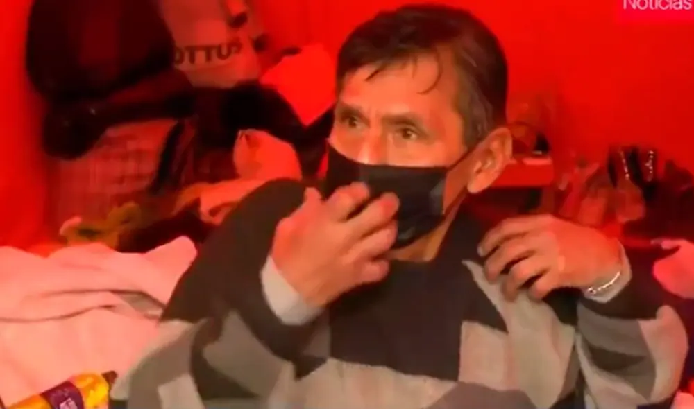 El ciudadano vivía en la zona desde hace 50 años. Foto: captura de TV Perú