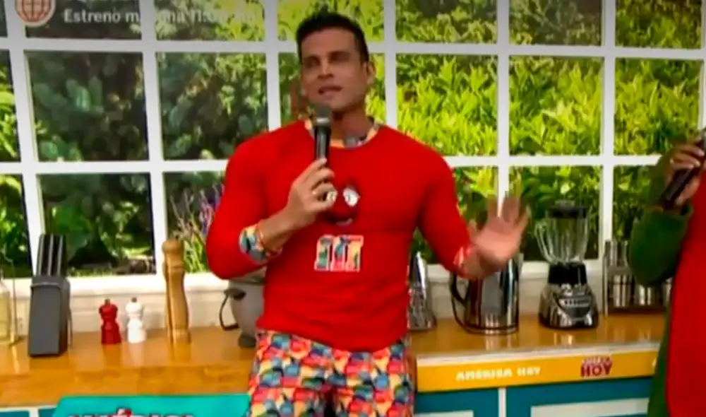 ¿Lo veremos en los realities de Gisela? El cumbiambero dejó abierta la posibilidad. Foto: captura de América TV