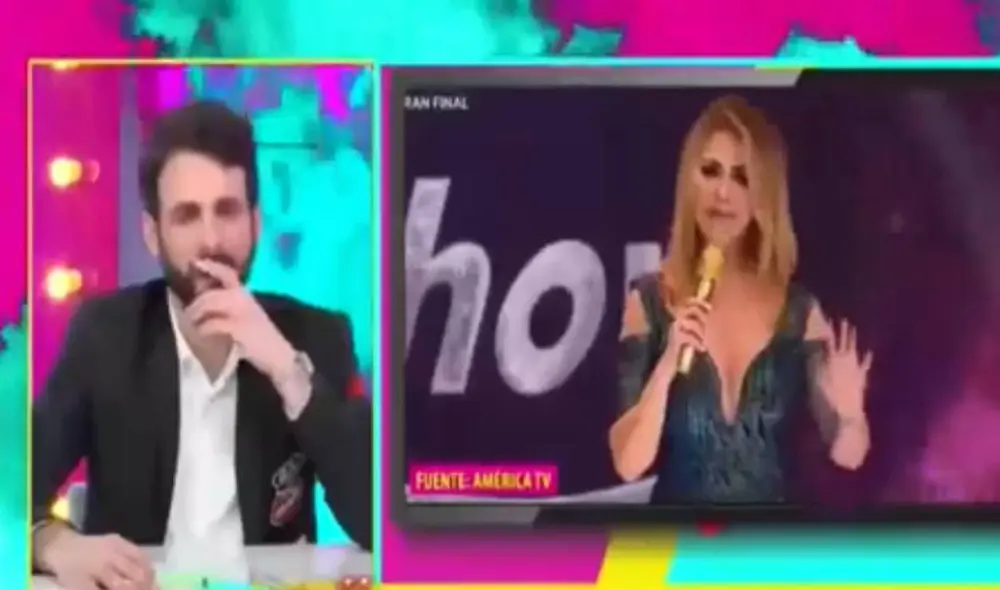 Rodrigo González lamentó el trato que recibió Allison Pastor durante su participación en Reinas del show. Foto: captura de Willax