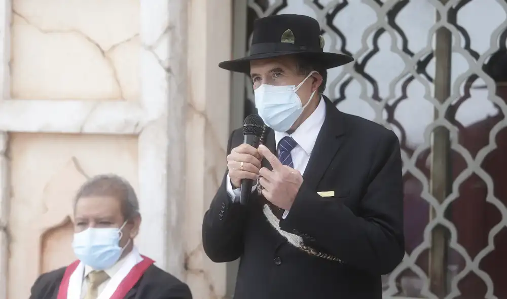 Ciro Gálvez asumió la cartera de Cultura el último 29 de julio. Fue candidato presidencial en las elecciones 2021. Foto: Mincul