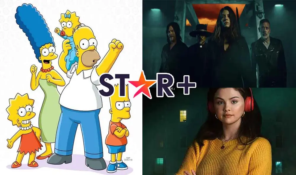 Los Simpson y una serie con Selena Gomez podrán ser visto desde este 31 de agosto de 2021. Foto: Star Plus/composición Los Simpson y una serie con Selena Gomez podrán ser visto desde este 31 de agosto de 2021. Foto: Star Plus/composición
