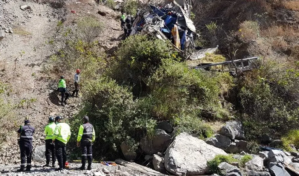 El accidente ocurrió a la altura del kilómetro 72 de la Carretera Central. Foto: Jessica Merino/URPI-LR El accidente ocurrió a la altura del kilómetro 72 de la Carretera Central. Foto: Jessica Merino/URPI-LR