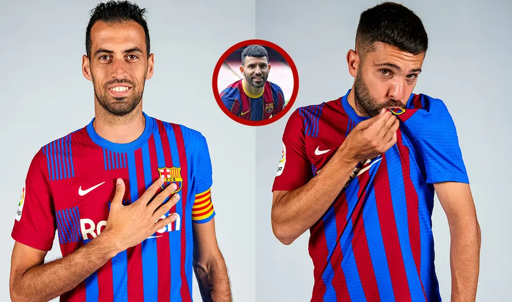 Sergio Busquets y Jordi Alba son dos de los cuatro capitanes del FC Barcelona. Foto: composición/ difusión