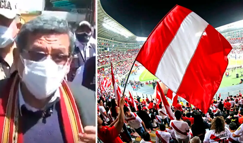 Cevallos confirmó que el hincha podrá asistir a los cotejos por Eliminatorias Qatar 2022. Foto: Canal N Cevallos confirmó que el hincha podrá asistir a los cotejos por Eliminatorias Qatar 2022. Foto: Canal N