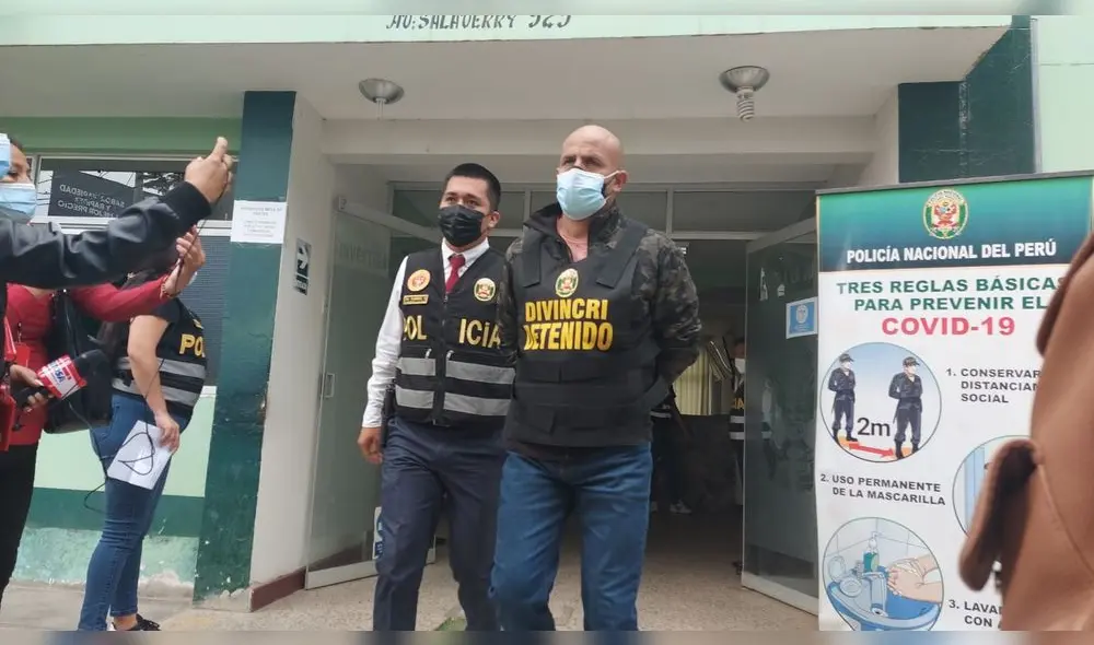 A imputado también se le atribuyó ser brazo legal de presunta organización criminal. Foto: Clinton Medina A imputado también se le atribuyó ser brazo legal de presunta organización criminal. Foto: Clinton Medina