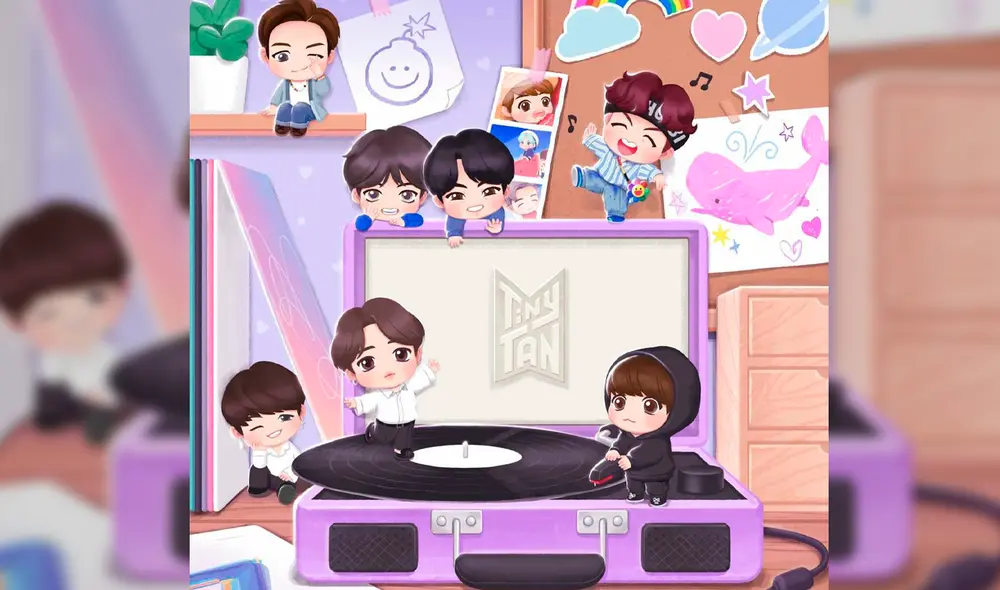 Los fans de BTS creen que este nuevo lanzamiento será sobre decoración de interiores junto con los TinyTAN de BTS. Foto: Twitter