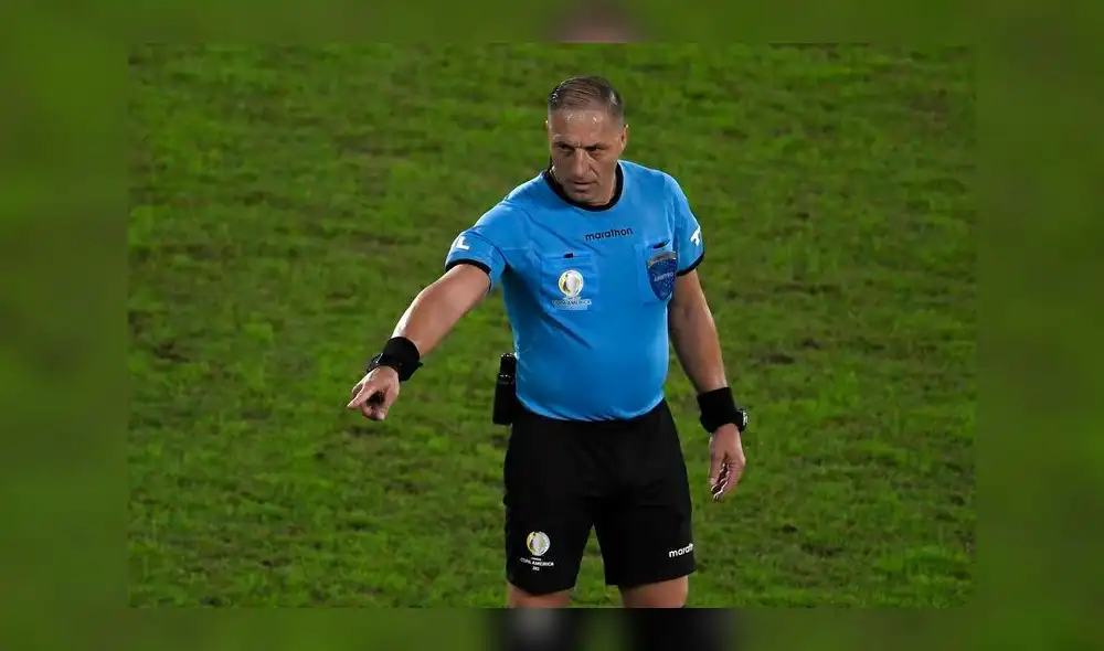 Néstor Pitana, de 46 años. Foto: Conmebol Néstor Pitana, de 46 años. Foto: Conmebol