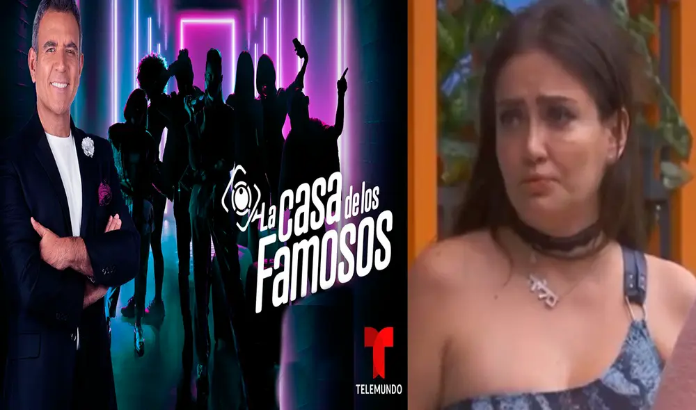 Celia Lora afirmó sufrir censura por su vestimenta de parte de la producción de La casa de los famosos. Foto: composición/captura Telemundo