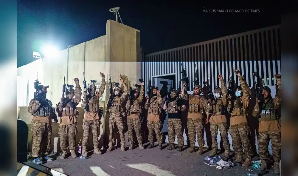 La retirada estadounidense se concretó 24 horas antes de la fecha límite fijada por el presidente Joe Biden. Foto: captura de Twitter/@yamphoto La retirada estadounidense se concretó 24 horas antes de la fecha límite fijada por el presidente Joe Biden. Foto: captura de Twitter/@yamphoto